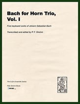 Bach for Horn Trio, Vol. I P.O.D. cover